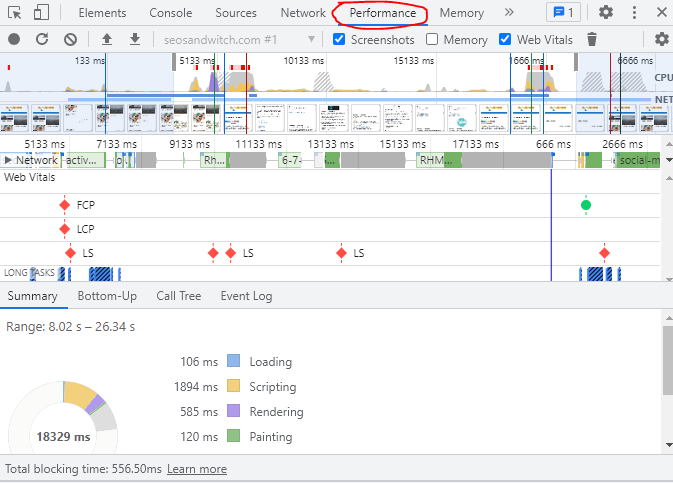 Chrome DevTools for Core Web Vitals